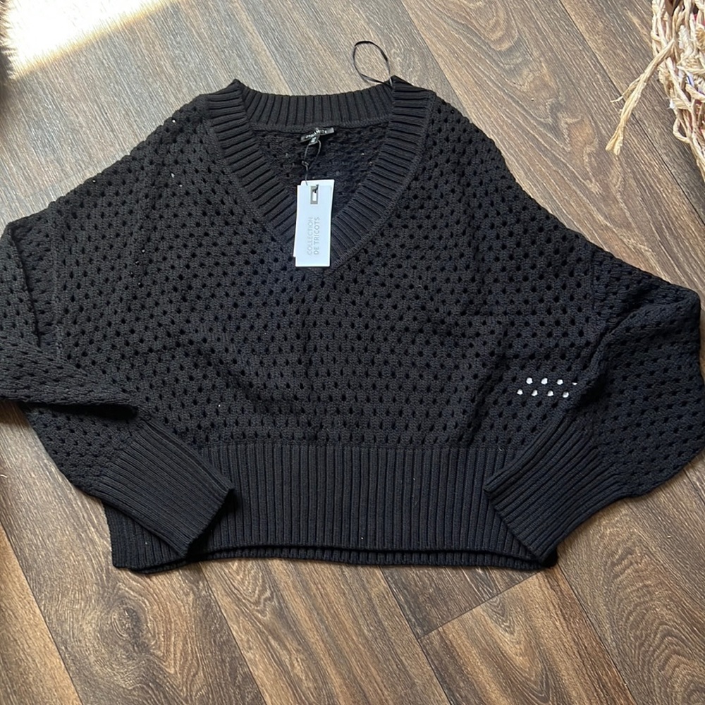 Dynamite Open Stitch Sweater